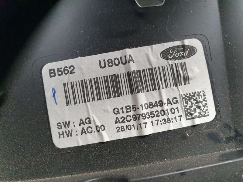 Recambio de cuadro instrumentos para ford ka+ ultimate referencia OEM IAM G1B510849AG A2C9793520101 
