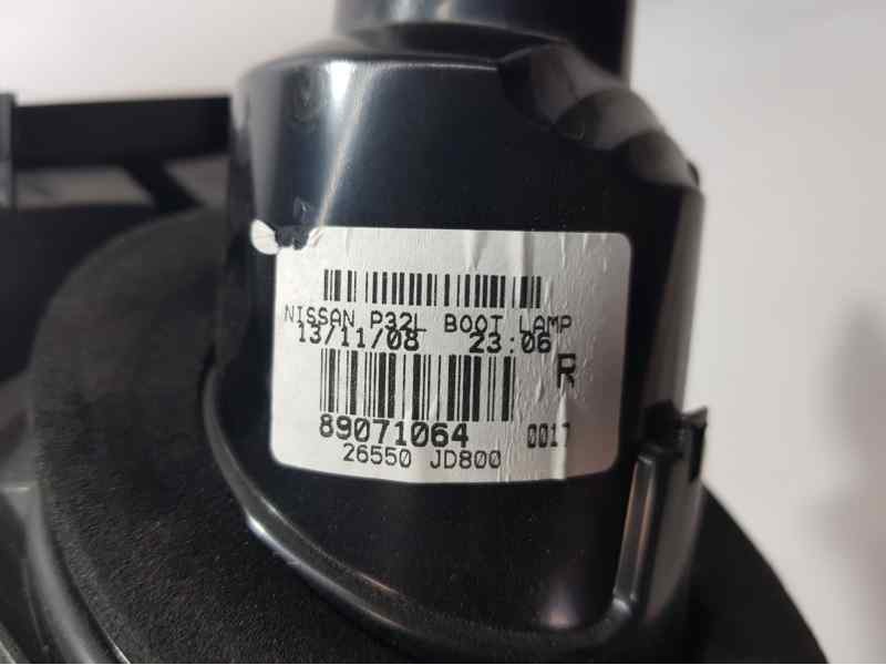Recambio de piloto trasero derecho para nissan qashqai (j10) tekna referencia OEM IAM 89071064  INTERIOR