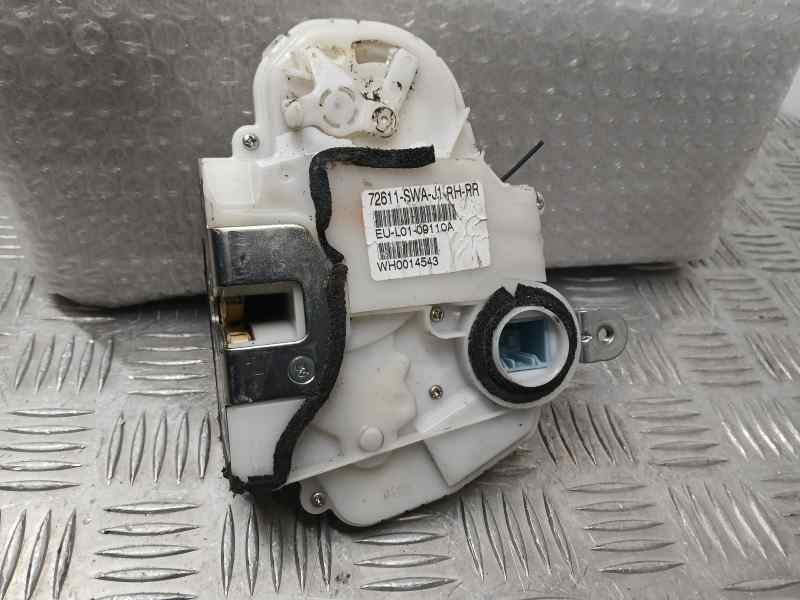 Recambio de cerradura puerta trasera derecha para honda cr-v (re) executive 4wd referencia OEM IAM 72611SWAJ1  ELECTRICA