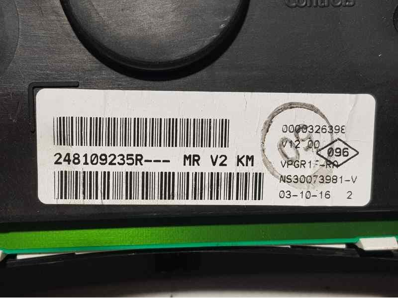 Recambio de cuadro instrumentos para dacia sandero stepway referencia OEM IAM 248109235R NS30073981V JOHNSON CONTROLS