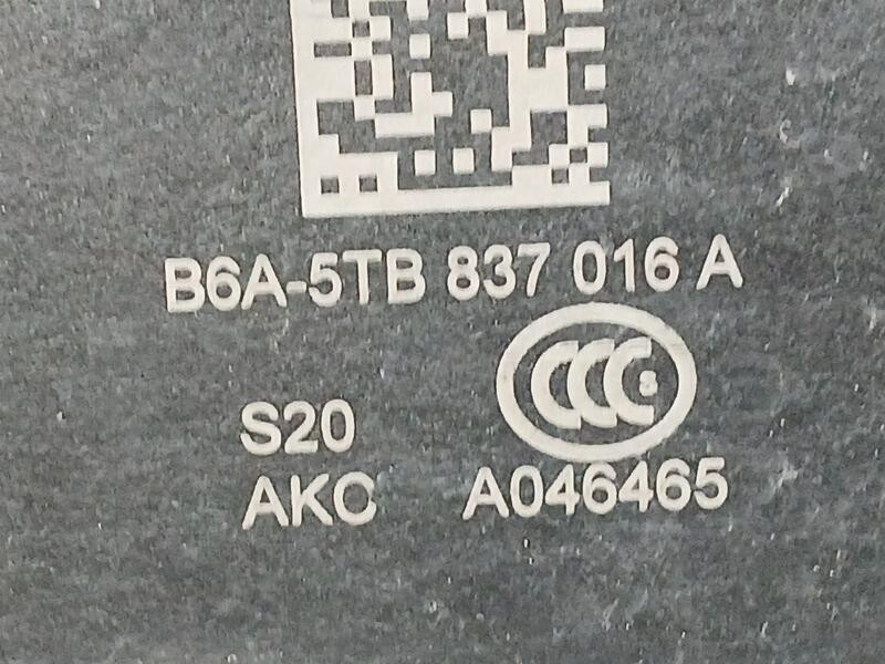 Recambio de cerradura puerta delantera derecha para seat arona style edition referencia OEM IAM 5TB837016A  