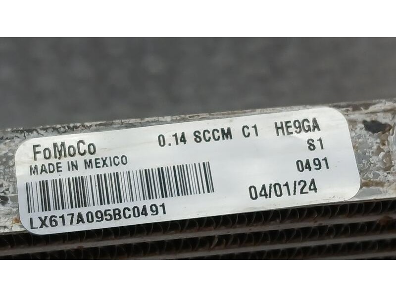 Recambio de radiador agua para ford kuga iii (dfk) 2.5 duratec plug-in-hybrid referencia OEM IAM LX617A095BC0 RDIADOR ADICIONAL 