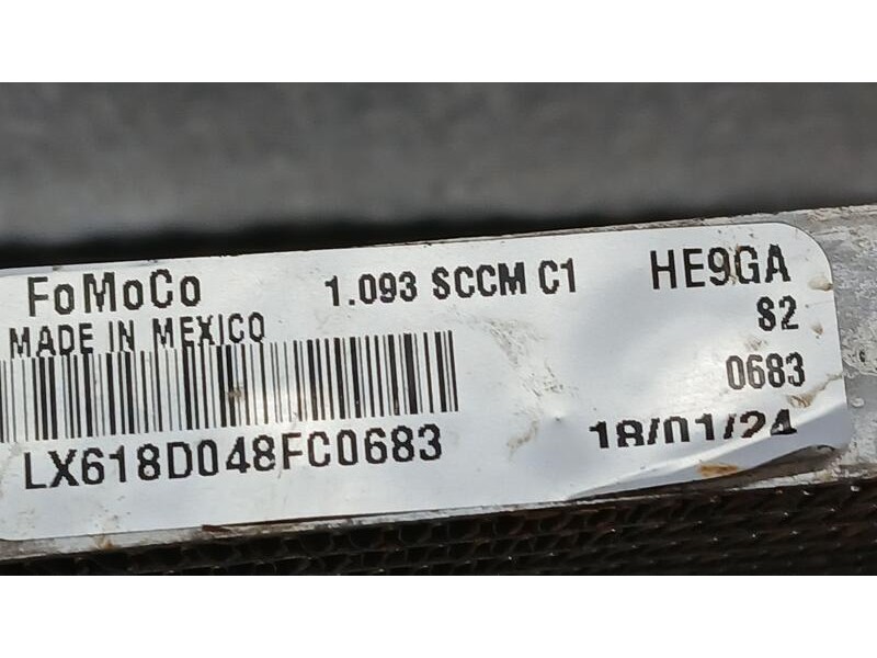 Recambio de radiador agua para ford kuga iii (dfk) 2.5 duratec plug-in-hybrid referencia OEM IAM LX618D048FC  