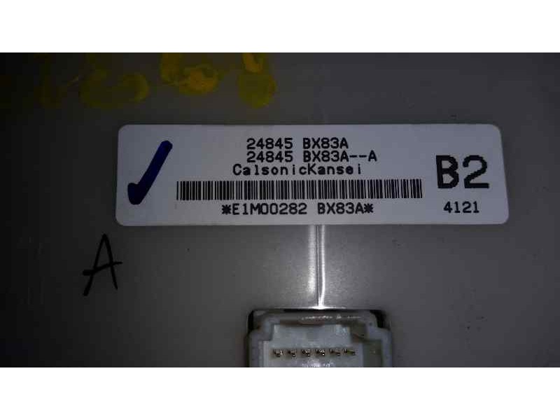 Recambio de mando climatizador para nissan juke (f15) acenta referencia OEM IAM 24845BX83A  CALSONIC KANSEI
