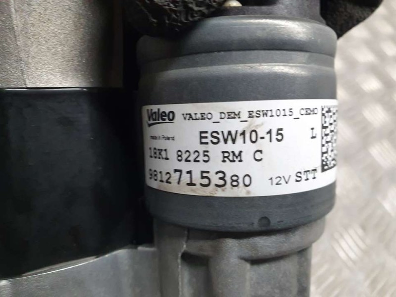 Recambio de motor arranque para citroën c3 feel referencia OEM IAM 9812715380 ESW1015 VALEO