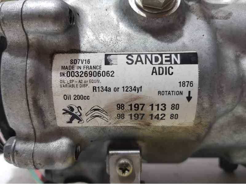Recambio de compresor aire acondicionado para peugeot boxer camión 333 l2 bluehdi 140 stop&start referencia OEM IAM 9819711380 1