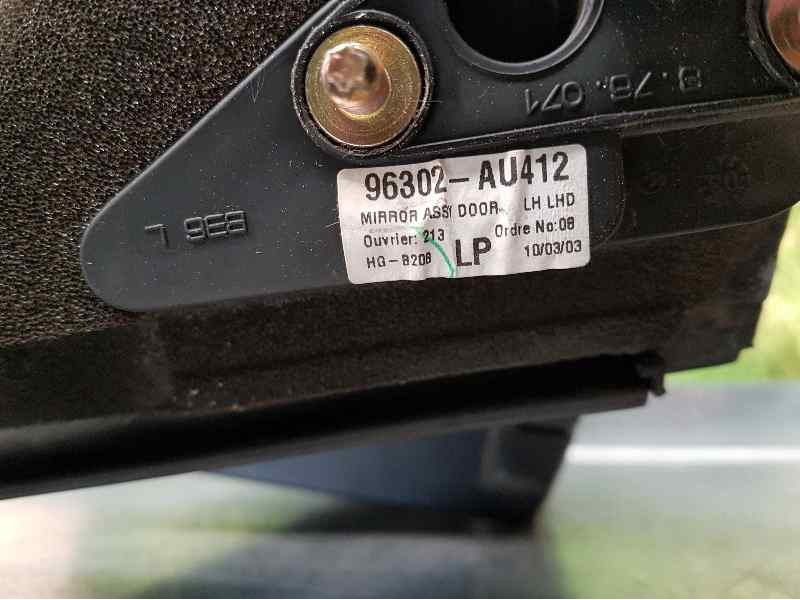 Recambio de retrovisor izquierdo para nissan primera berlina (p12) acenta referencia OEM IAM 96302AU412 5 CABLES ELECTRICO-FALTA