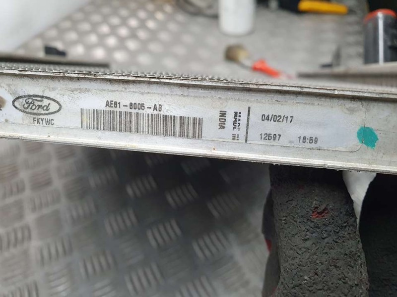Recambio de radiador agua para ford ka+ ultimate referencia OEM IAM AE818005AB  