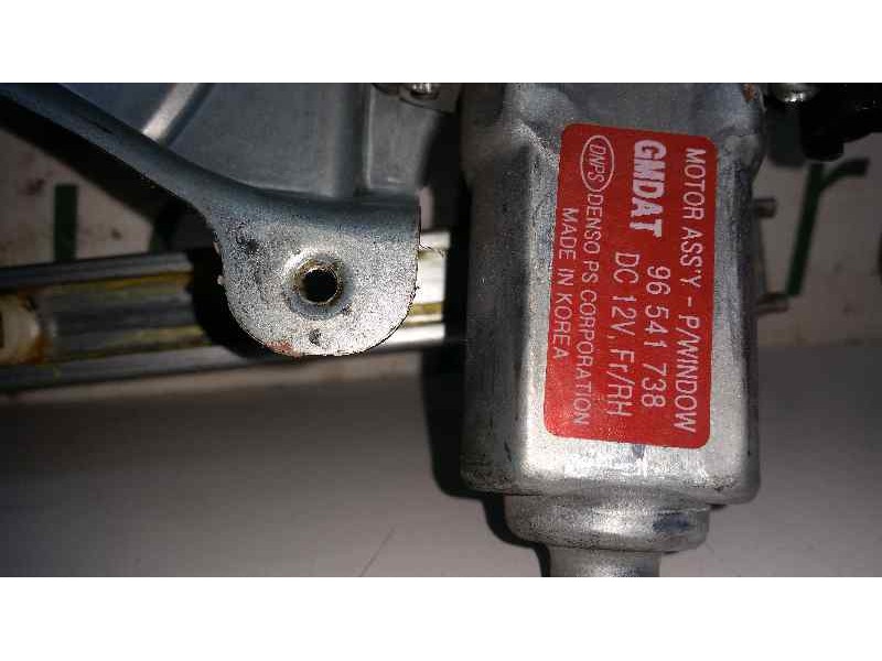 Recambio de elevalunas delantero derecho para chevrolet kalos 1.2 se referencia OEM IAM  2 PIN ELECTRICO