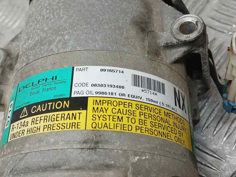 Recambio de compresor aire acondicionado para opel astra g berlina comfort referencia OEM IAM 9165714 803031963400 DELPHI