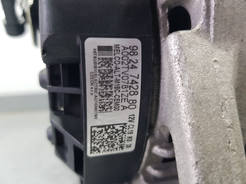 Recambio de alternador para toyota proace city verso monospace (bky_) 1.5 d-4d 100 (bkymd) referencia OEM IAM 9824742880  TOCADO
