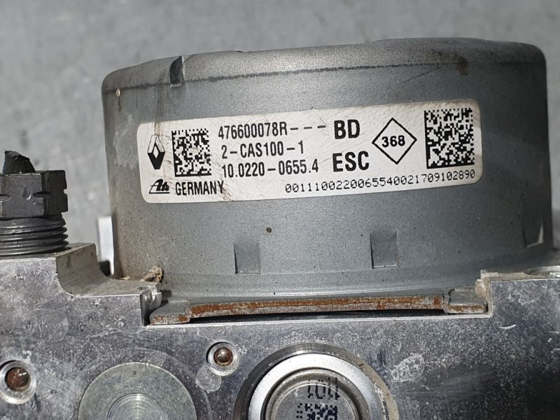 Recambio de abs para dacia lodgy ambiance referencia OEM IAM 476600078R 10022006554 ATE