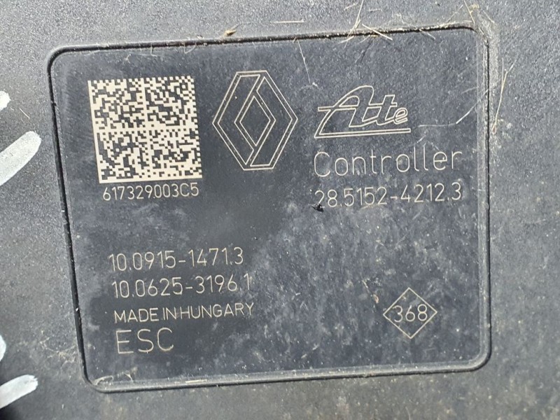 Recambio de abs para dacia lodgy ambiance referencia OEM IAM 476600078R 10022006554 ATE