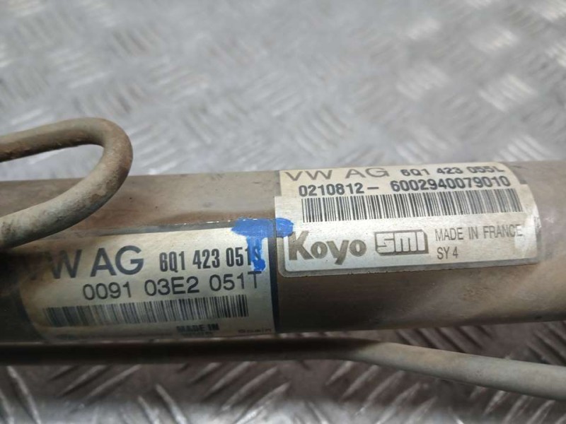 Recambio de cremallera direccion para seat ibiza (6l1) stella referencia OEM IAM 6Q1423055L 6002940079010 ASISTIDA KOYO SMI