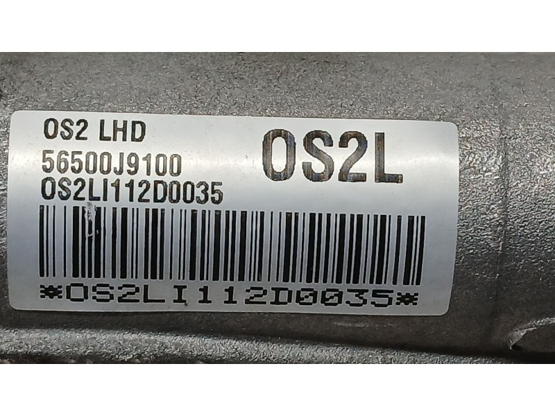 Recambio de cremallera direccion para hyundai kona (os, ose, osi) 1.0 t-gdi referencia OEM IAM 56500J9100 MECANICA BRASO DOBLADO