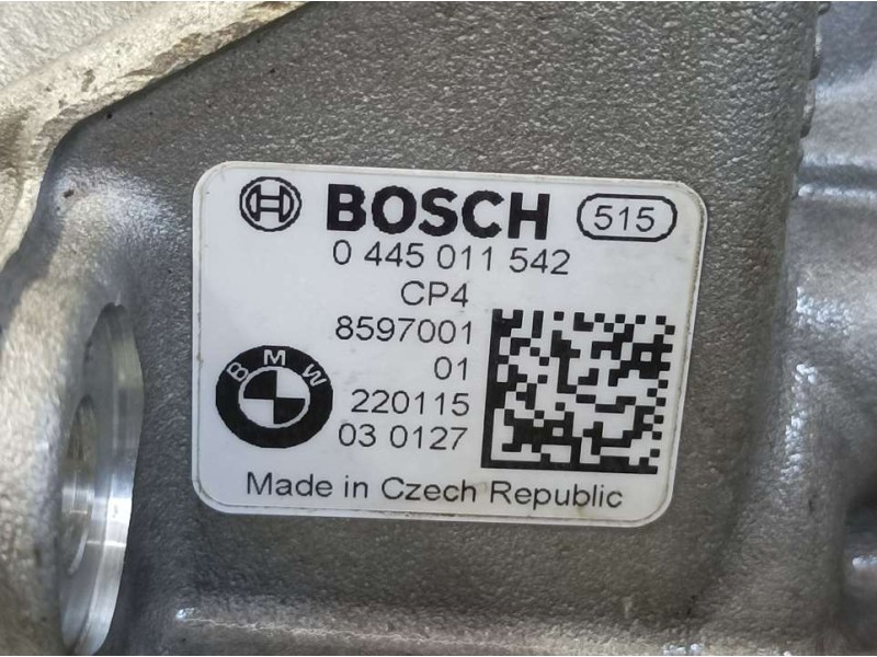 Recambio de bomba alta presion para bmw serie 2 active tourer (u06) referencia OEM IAM 8597001 0445011542 BOSCH