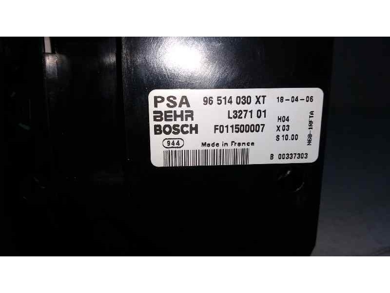 Recambio de mando climatizador para citroën xsara picasso 1.6 hdi 90 exclusive referencia OEM IAM F011500007 96514030XT L327101