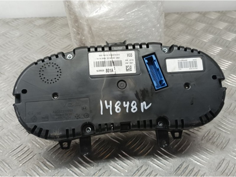 Recambio de cuadro instrumentos para seat ibiza (6j5) reference referencia OEM IAM 6J0920801A A2C53349080 VDO