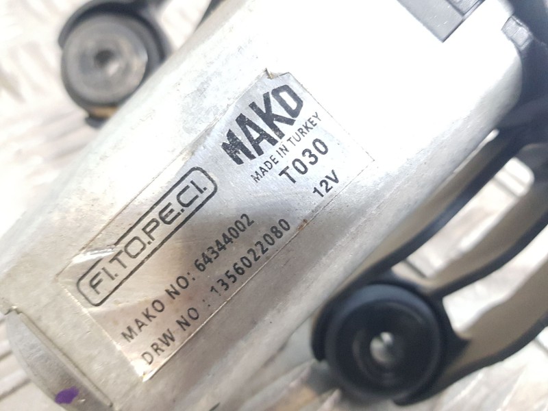 Recambio de motor limpia trasero para fiat qubo (225_) 1.3 d multijet (225cxb1a, 225axb1a, 225cxb11, 225axb11,... referencia OEM