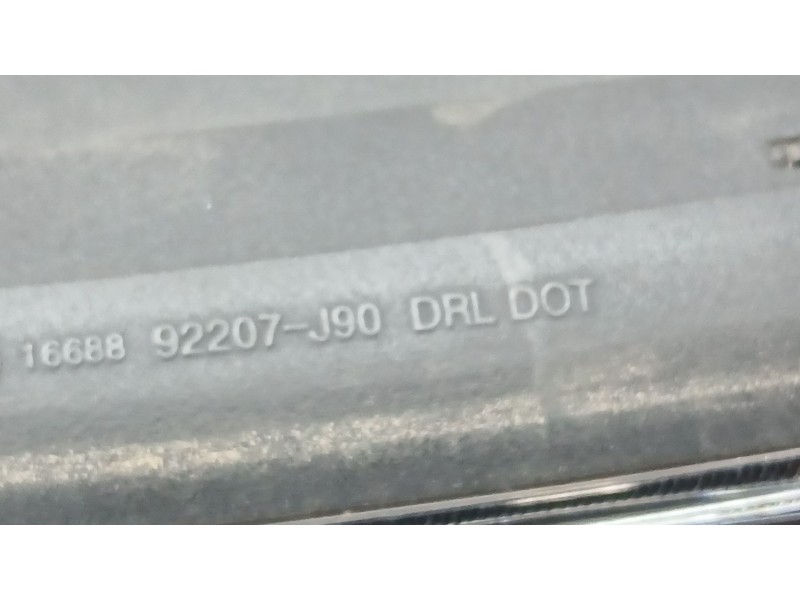 Recambio de piloto delantero izquierdo para hyundai kona (os, ose, osi) 1.0 t-gdi referencia OEM IAM 92207J9000 LUZ DIURNA E INT