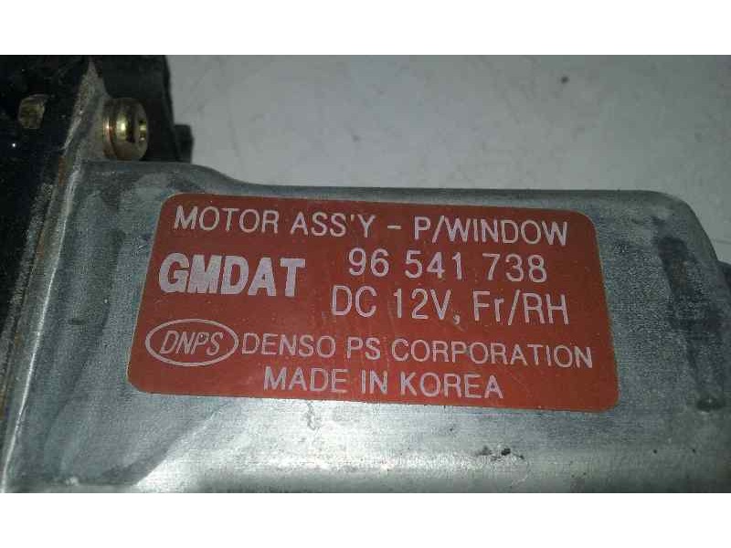 Recambio de elevalunas delantero derecho para chevrolet kalos 1.4 se referencia OEM IAM  2 PINS ELECTRICO