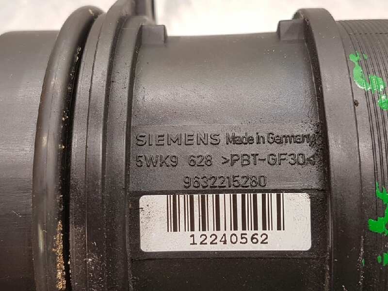 Recambio de caudalimetro para peugeot 406 berlina (s1/s2) 2.0 hdi cat referencia OEM IAM 5WK628 9632215280 SIEMENS