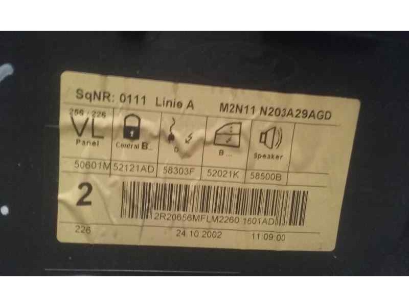 Recambio de elevalunas delantero izquierdo para ford fusion (cbk) ambiente referencia OEM IAM 1633278 2 PINS ELECTRICO