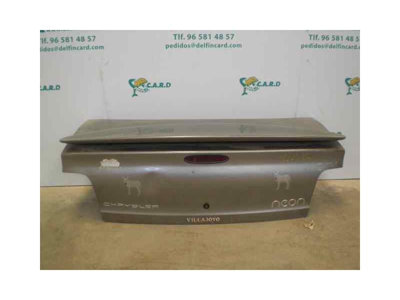 Recambio de tapa maletero para chrysler neon (pl) 2.0 se referencia OEM IAM  1000002096765 