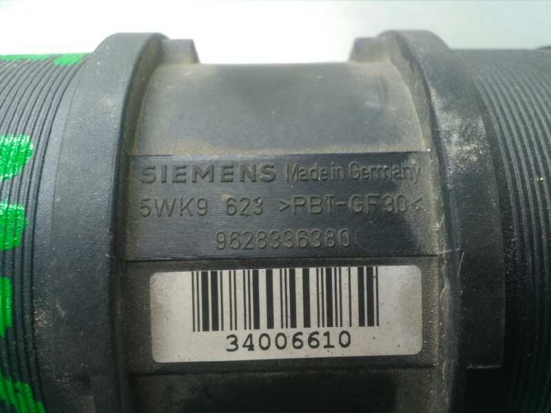 Recambio de caudalimetro para citroën c15 referencia OEM IAM 9628336380 5WK9623 SIEMENS