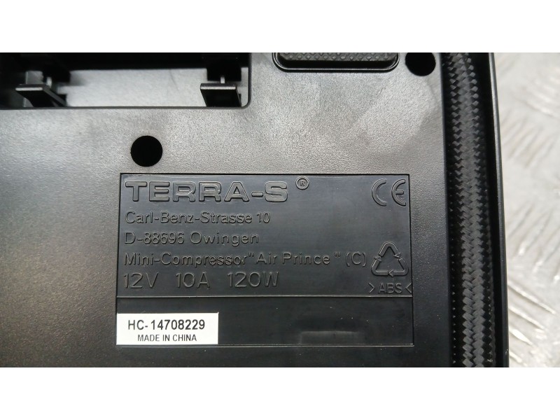 Recambio de compresor inflado de neumaticos para toyota auris hybrid active referencia OEM IAM D88696 TERRAS 14708229
