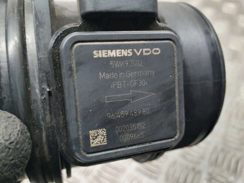 Recambio de caudalimetro para peugeot 407 st confort referencia OEM IAM 9645948980 5WK97002 SIEMENS