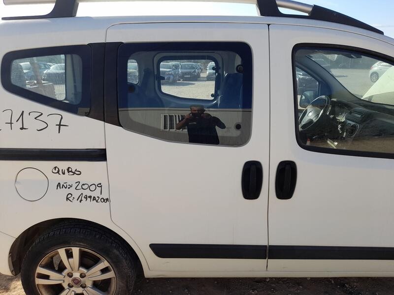 Recambio de puerta lateral corredera derecha para fiat qubo (225_) 1.3 d multijet (225cxb1a, 225axb1a, 225cxb11, 225axb11,... re