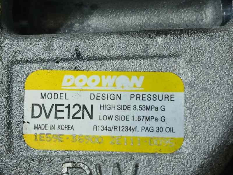 Recambio de compresor aire acondicionado para kia stonic (ybcuv) concept referencia OEM IAM 97701H8100 1E59E36900 DOOWAN