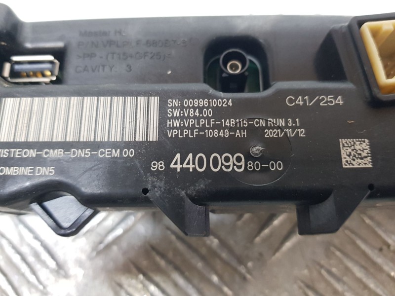 Recambio de cuadro instrumentos para citroën c4 iii (ba_, bb_, bc_) 1.5 bluehdi 130 (bbyhzb) referencia OEM IAM 9844009980  