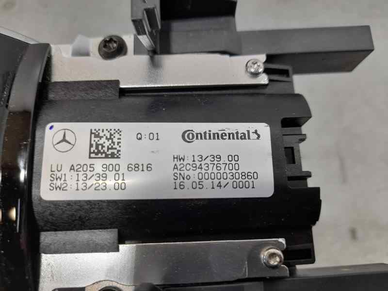 Recambio de mando multifuncion para mercedes-benz clase c (w205) lim. c 220 bluetec referencia OEM IAM A2059006816  CONTINENTAL