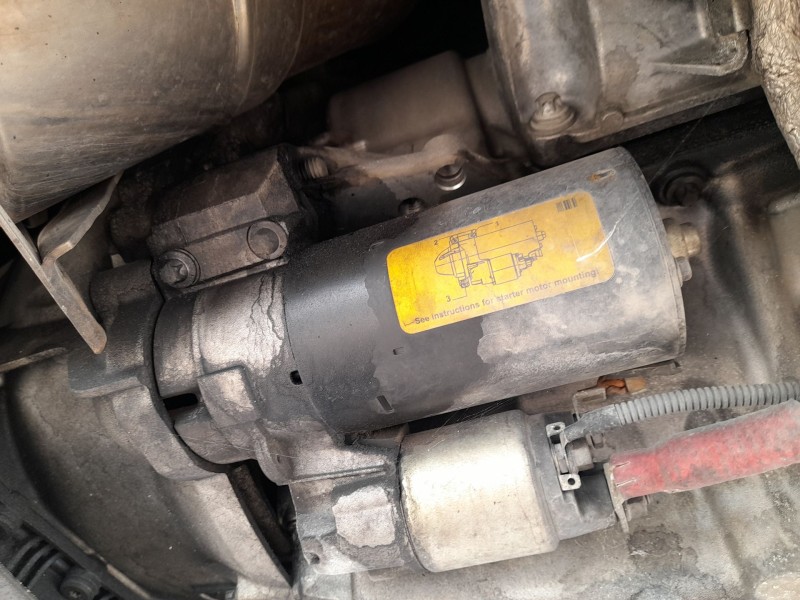 Recambio de motor arranque para bmw 1 (e81) 118 d referencia OEM IAM 12418581097  