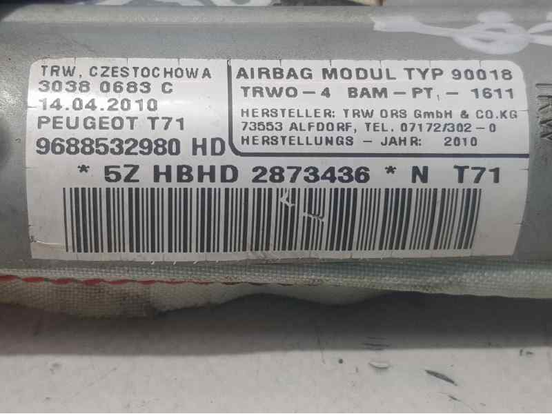 Recambio de airbag cortina delantero izquierdo para peugeot 308 sport referencia OEM IAM 9688532980 30380683C TRW