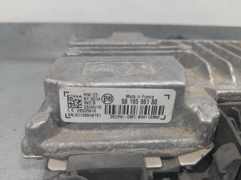 Recambio de centralita start / stop para peugeot 2008 (--.2013) allure referencia OEM IAM 9619596180 DELPHI 28535616