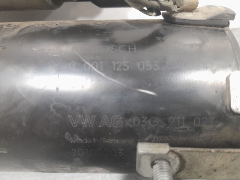 Recambio de motor arranque para seat exeo (3r2) 2.0 tdi referencia OEM IAM 03G911023  