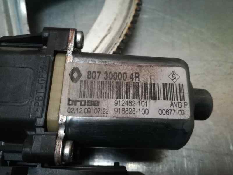 Recambio de elevalunas delantero derecho para renault megane iii berlina 5 p dynamique referencia OEM IAM 807300004R 6 PINS, BRO