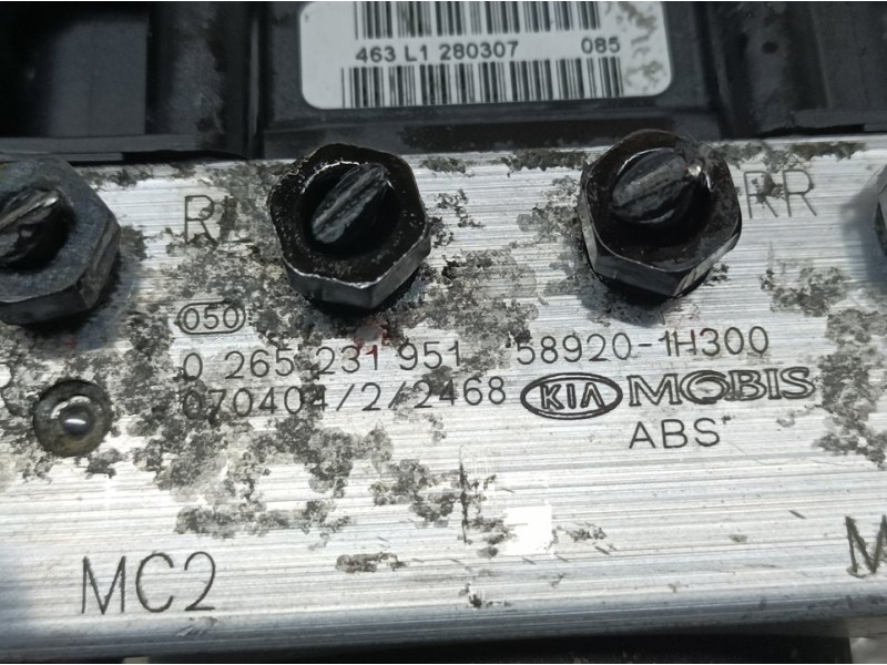 Recambio de abs para kia cee´d concept referencia OEM IAM 589201H300 0265231951 MOBIS