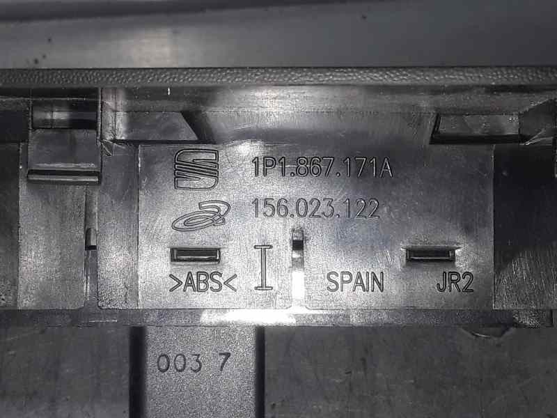 Recambio de mando elevalunas delantero izquierdo para seat leon (1p1) stylance / style referencia OEM IAM 1P1867171A 156023122 