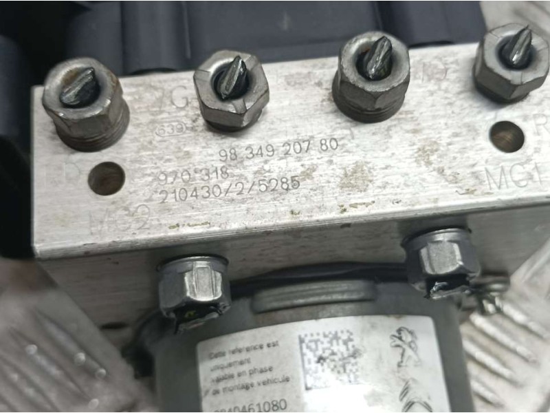 Recambio de abs para citroën jumpy furgon control m referencia OEM IAM 9834920780 970318 