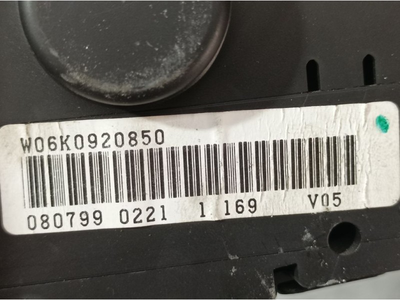 Recambio de cuadro instrumentos para seat ibiza (6k1) select referencia OEM IAM 06K0920850 110008924001 VDO