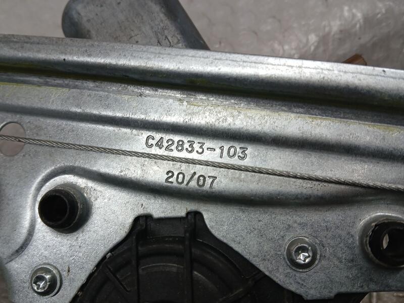 Recambio de elevalunas trasero izquierdo para renault talisman executive referencia OEM IAM 827219259R ELECTRICO 2 PINS C4283310