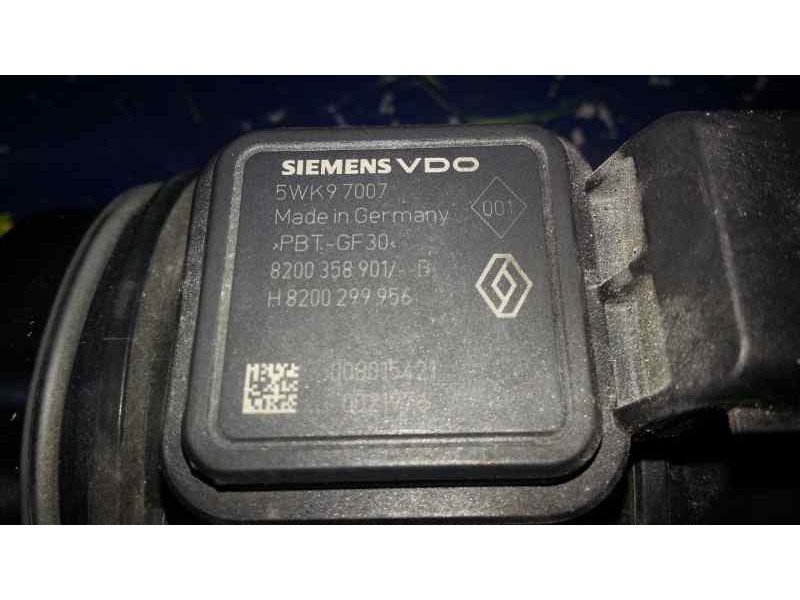 Recambio de caudalimetro para nissan micra (k12e) acenta referencia OEM IAM 5WK97007  SIEMENS VDO