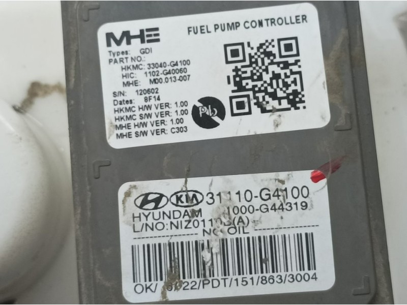 Recambio de aforador para hyundai i30 (pd) essence referencia OEM IAM 31110G4100  