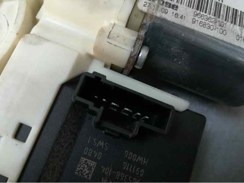 Recambio de elevalunas trasero izquierdo para renault megane iii berlina 5 p dynamique referencia OEM IAM  6 PINS ELECTRICO