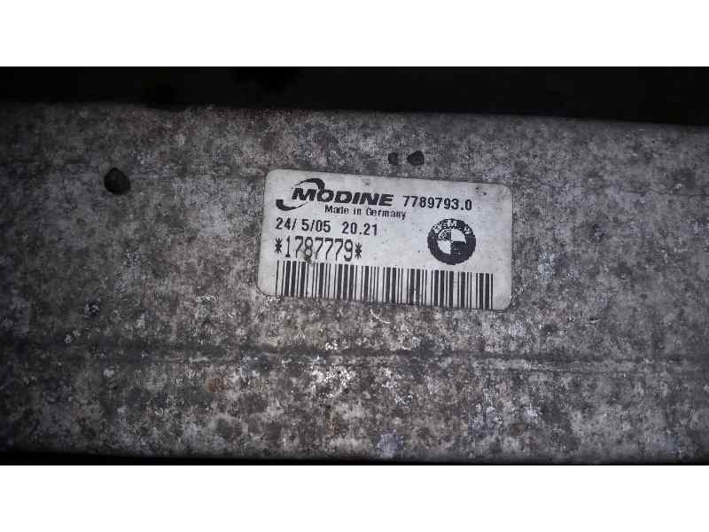 Recambio de intercooler para bmw x3 (e83) 2.0d referencia OEM IAM 1787779 77897930 MODINE