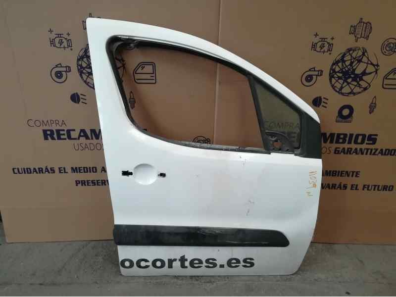 Recambio de puerta delantera derecha para citroën berlingo station wagon feel referencia OEM IAM   QUEMADA